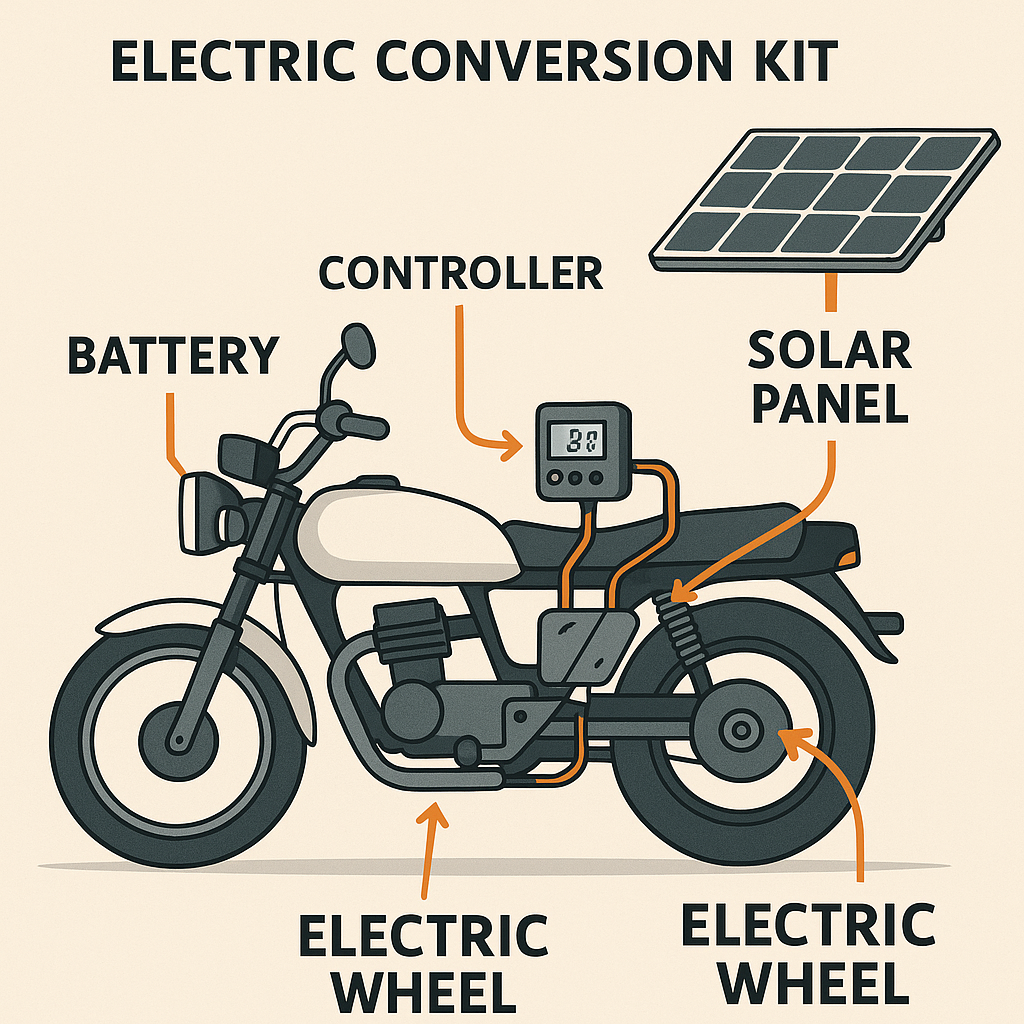 Conversion kit diagram